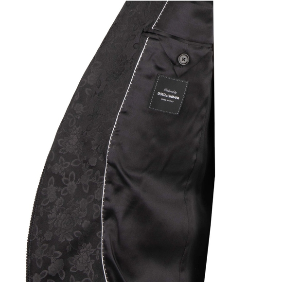 NWT Dolce & Gabbana Floral Jacquard Silk Blazer - Picture 4 of 7